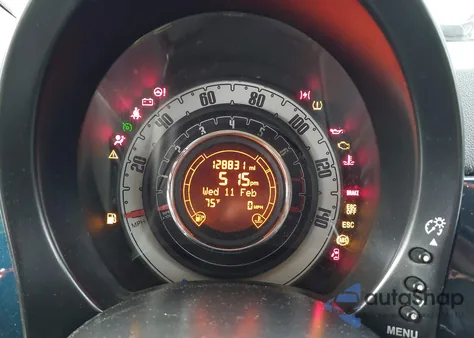 2015 Fiat 500 Pop from USA, damaged, VIN 3C3CFFAR4FT502022